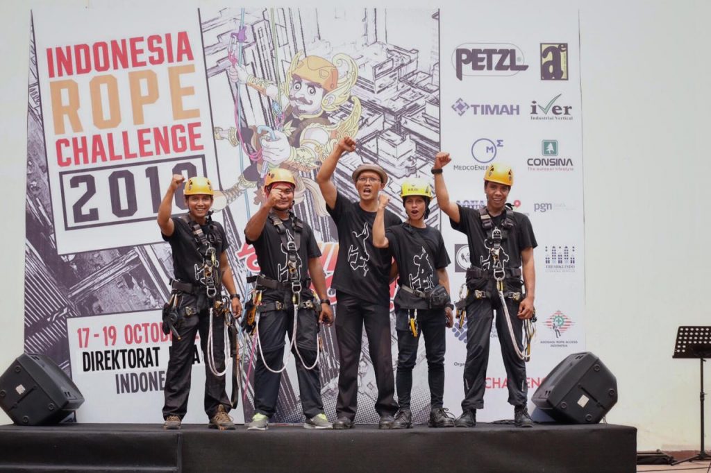 ARAI Gelar Kompetisi Rope Acces Berstandar Internasional