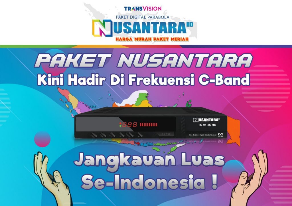 Paket Nusantara HD Dari Transvision Jangkau Hingga Pelosok
