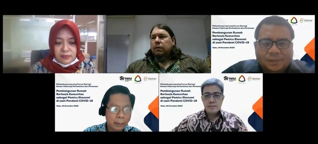 Habitat Bangun Rumah Berbasis Komunitas Sebagai Penggerak Ekonomi