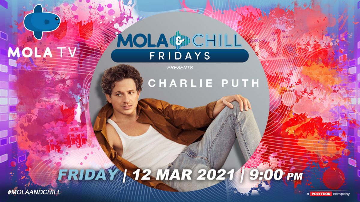 Charlie Puth Akan Tampil Di Mola & Chill Fridays Music Evenings Eps 2