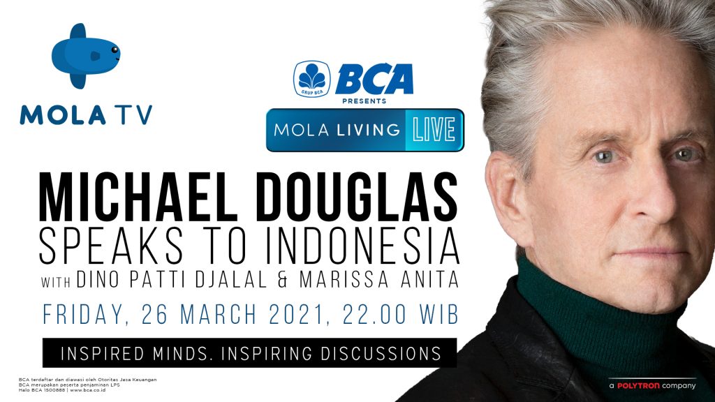 Aktor Michael Douglas Cerita Hidup Dan Sukses di Mola Living Live