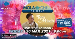 Tom Misch dan Stars and Rabbit Bakal Tampil Di Mola & Chill Fridays