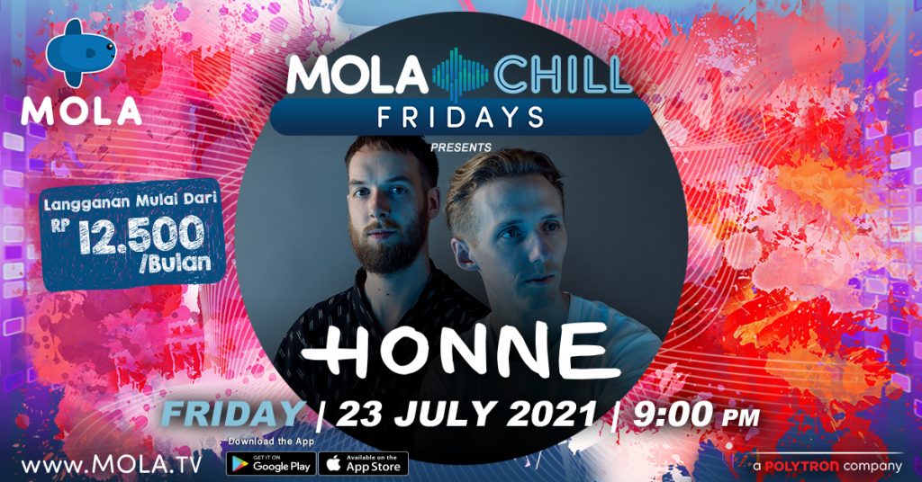 Honne dan Vira Talisa Temani Masa Perpanjangan PPKM di Mola Chill Fridays Jumat Malam