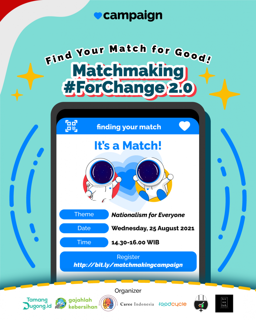 Organisasi Sosial Siap Berkolaborasi di Matchmaking #ForChange 2.0