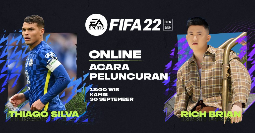 Rich Brian dan Thiago Silva Ramaikan Peluncuran EA SPORTS FIFA 22