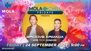 Duo Musisi Elektronik Groove Armada Hadirkan House Party di Mola Chill Fridays