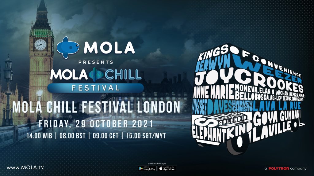 Kings of Convenience dan Weezer Tampil Live di Mola Chill Festival London