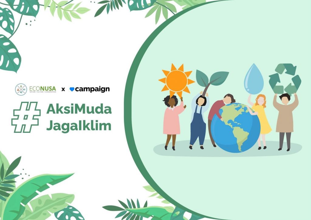 Kolaborasi Yayasan EcoNusa dan Campaign.com Ajak Anak Muda Jaga Iklim