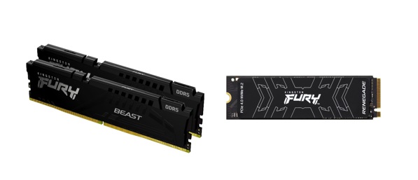 Fitur dan Spesifikasi Kingston FURY Beast DDR5 dan Renegade SSD untuk Gamer