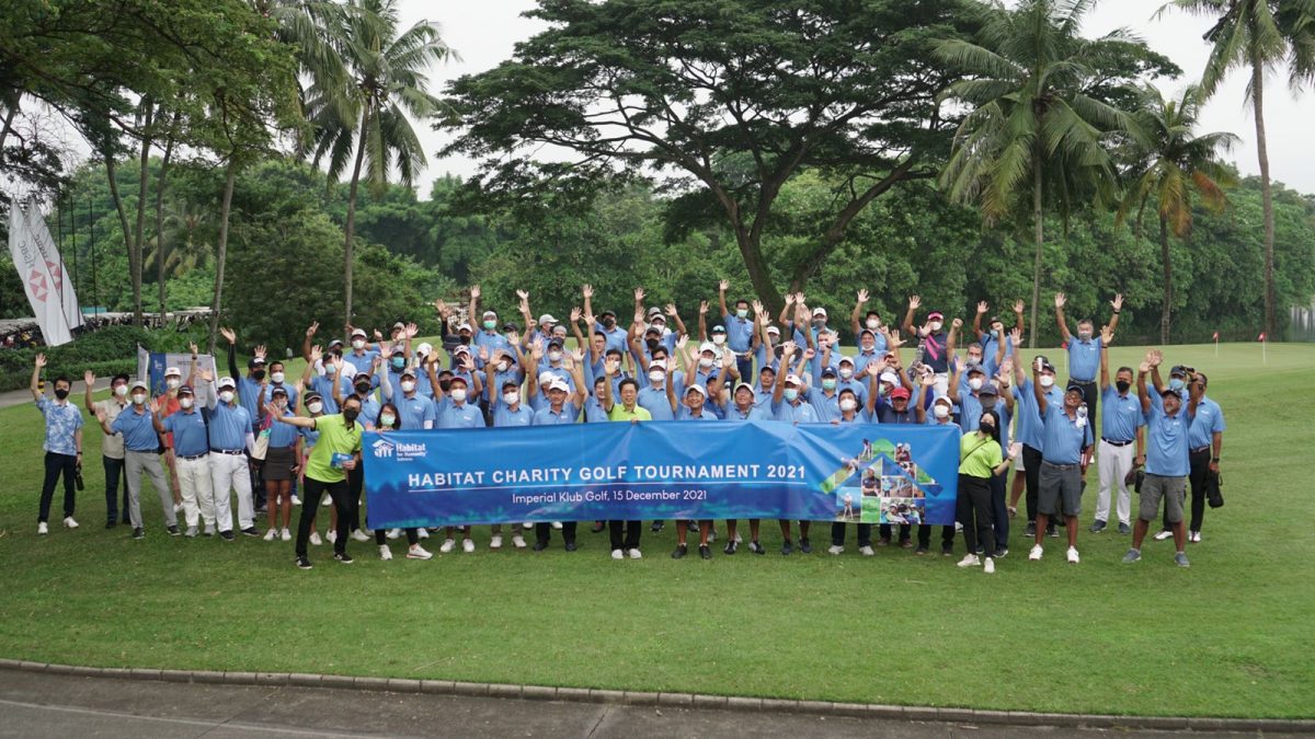 Habitat Charity Golf Tournament 2021 Event Tahunan Bantu Hunian Layak