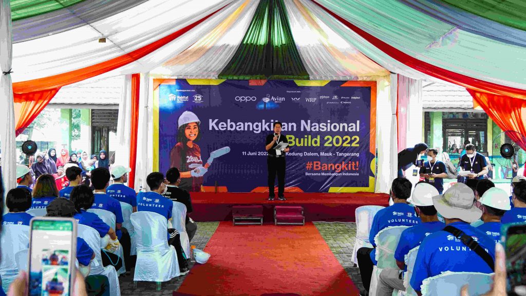 Perayaan 25 Tahun, Habitat for Humanity Bangun 30 Rumah di Tangerang