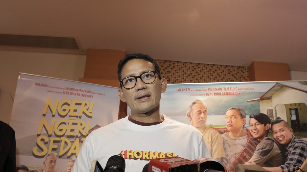 Menparekraf Sandiaga Uno Puji Film Ngeri Ngeri Sedap Punya Nilai Luhur