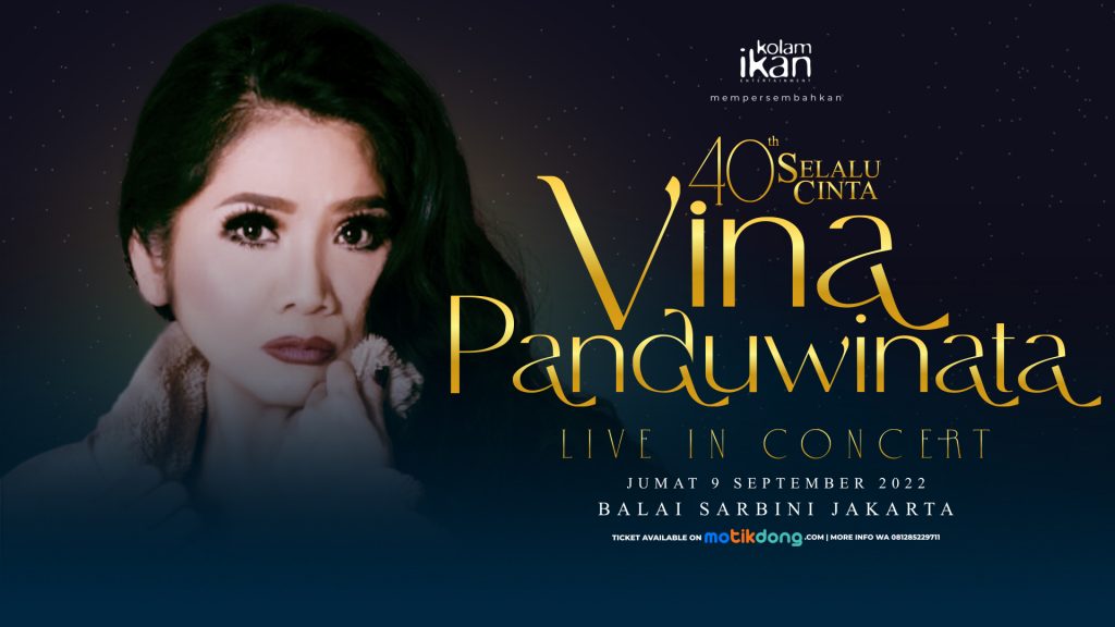 Vina Panduwinata Gelar Konser Tandai 40 Tahun Berkarir