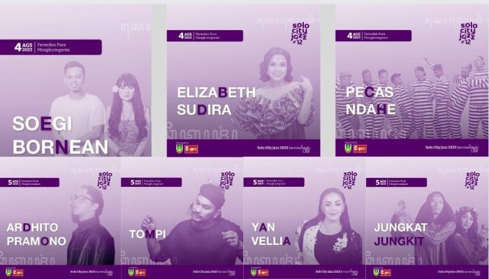 Solo City Jazz 2023 Bawa Nuansa Merah Putih
