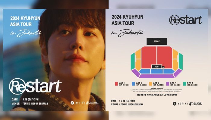 Kyuhyun Super Junior Bakal Konser Perdana di Jakarta, Tiket Masih Tersedia Mulai Rp1,2 Juta