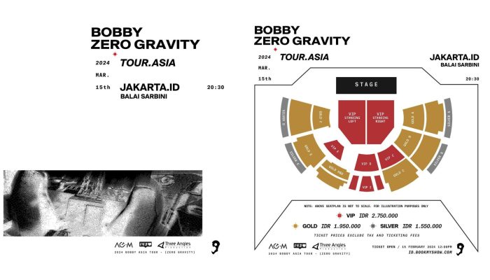 Bobby iKON Konser Perdana di Jakarta, Tiket Masih Tersedia Mulai Rp1.550 Juta